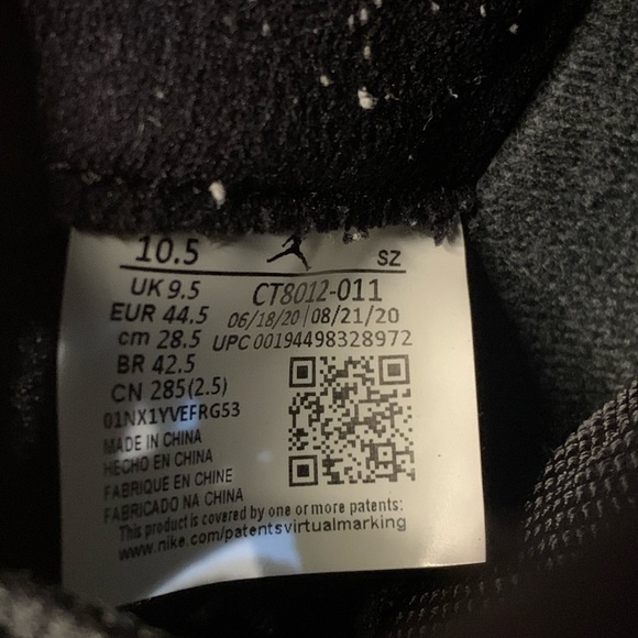 Size 10.5 - Nike Air Jordan 11 Retro High Jubilee / 25th Anniversary Concord - Picture 7 of 11